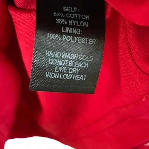 Lulu's Red Floral Lace Dress Bell Sleeve Sheath - Picture 7 of 10